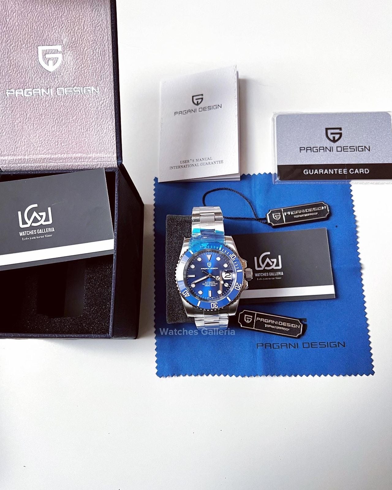 Pagani Design Submariner Automatic (Smurf) PD1661