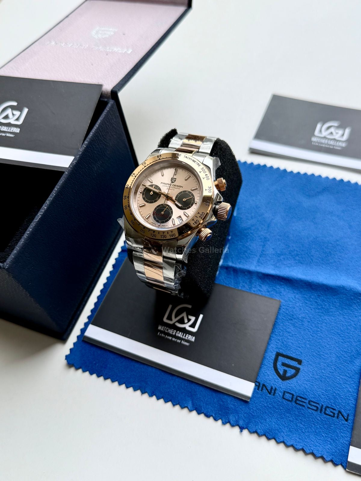 Pagani Design Daytona Quartz (Rose Gold Two Tone) PD1644