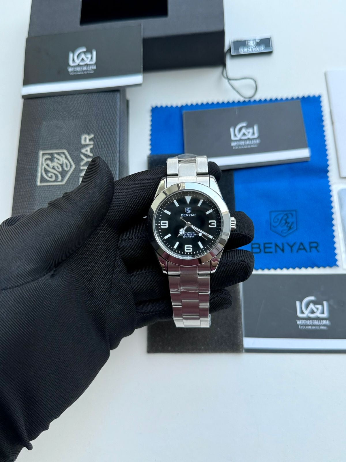Benyar Explorer Automatic (Black) BY5177 Watches Galleria