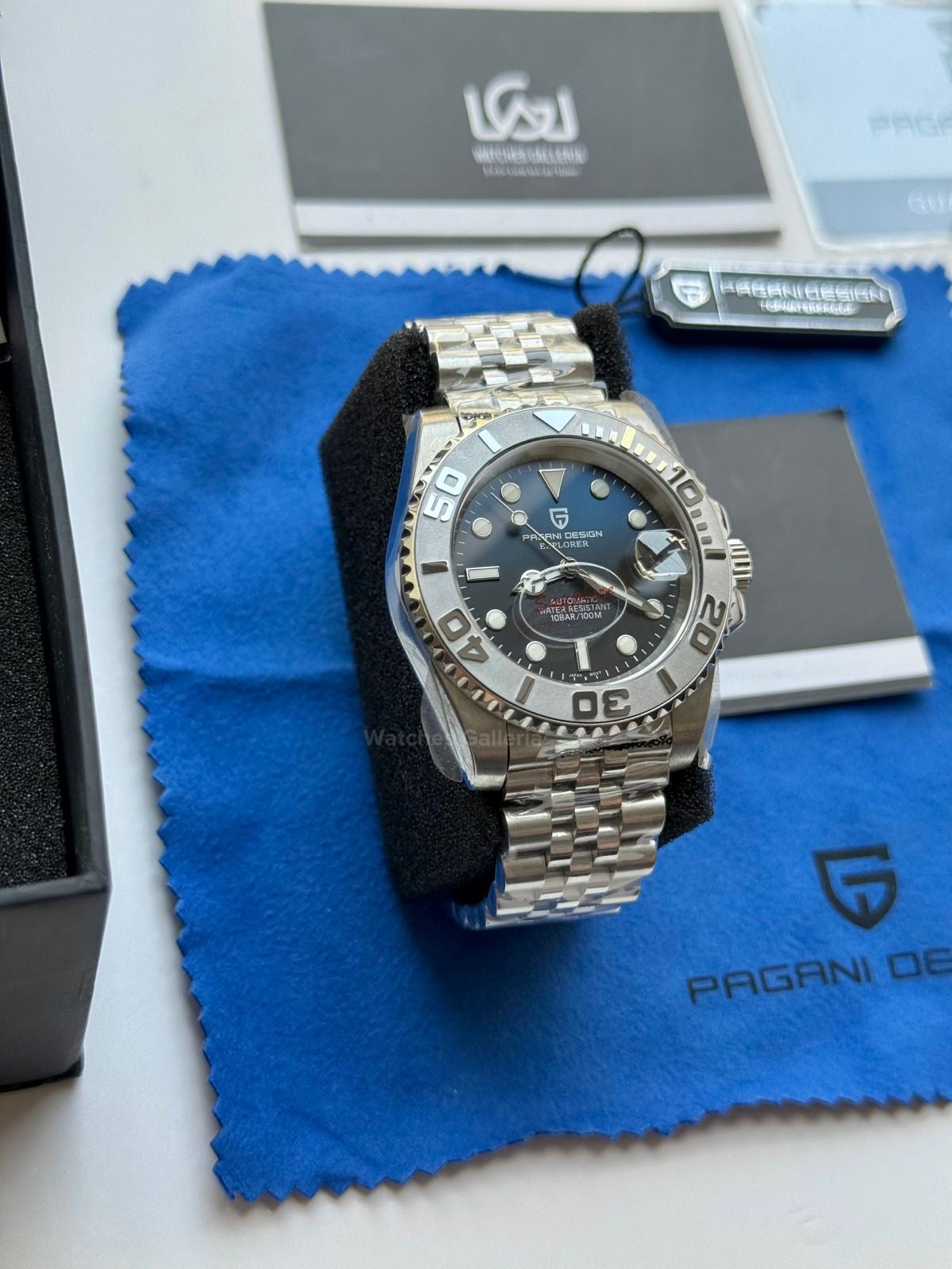 Pagani Design PD1651 YachtMaster Deep Sea 40mm Automatic – Seiko NH35A Japan Movement | Sapphire Crystal | 100M WR | Jubilee/Oyster Bracelet