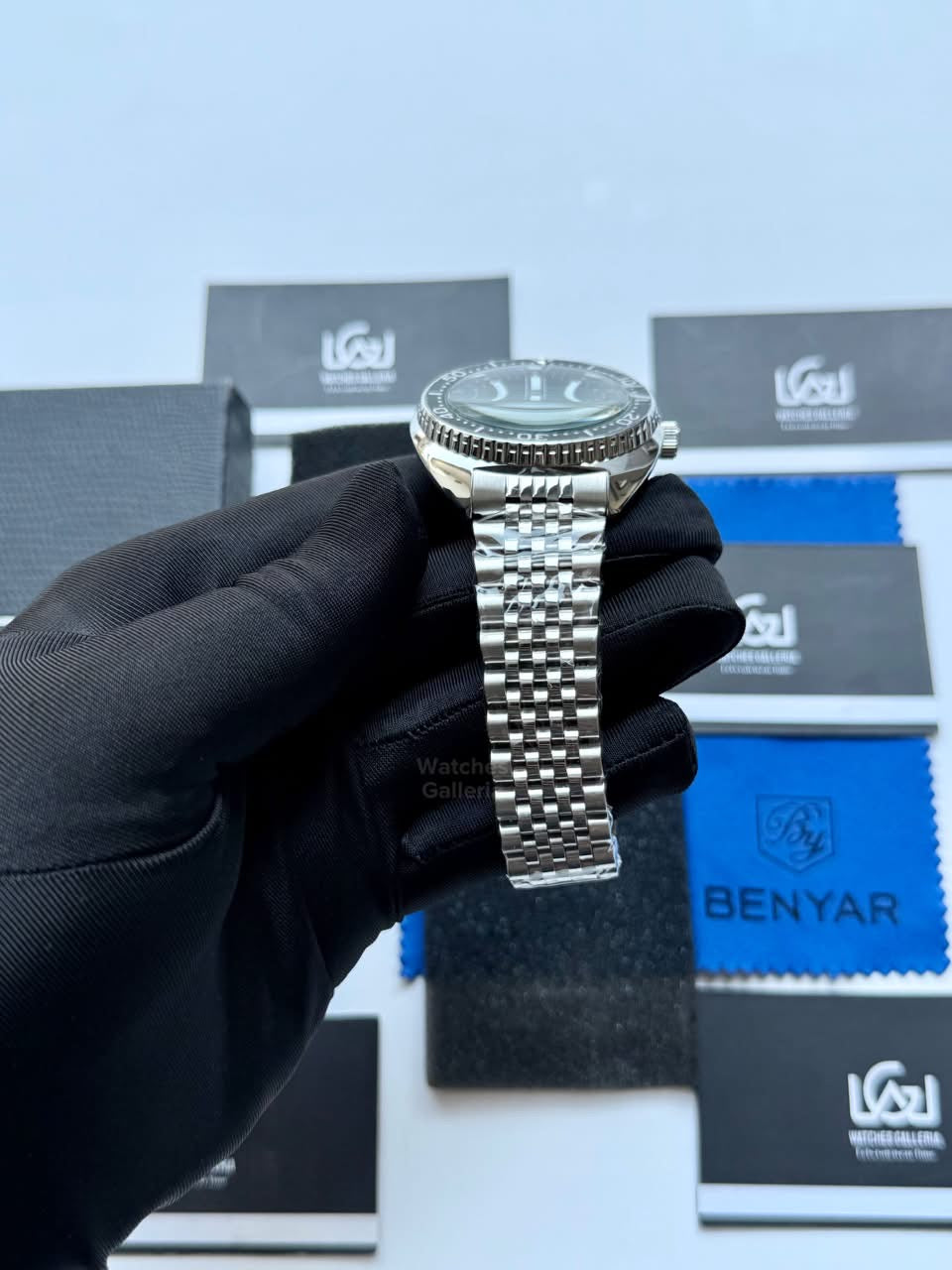 Benyar BY5211 Turtle Automatic Black Dial Luxury Men’s Watch in Pakistan – Stainless Steel Automatic Watch