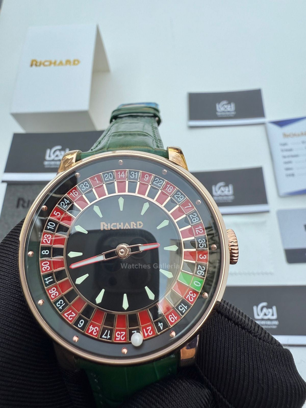 Richard Casino Automatic (Green) RH002 Watches Galleria