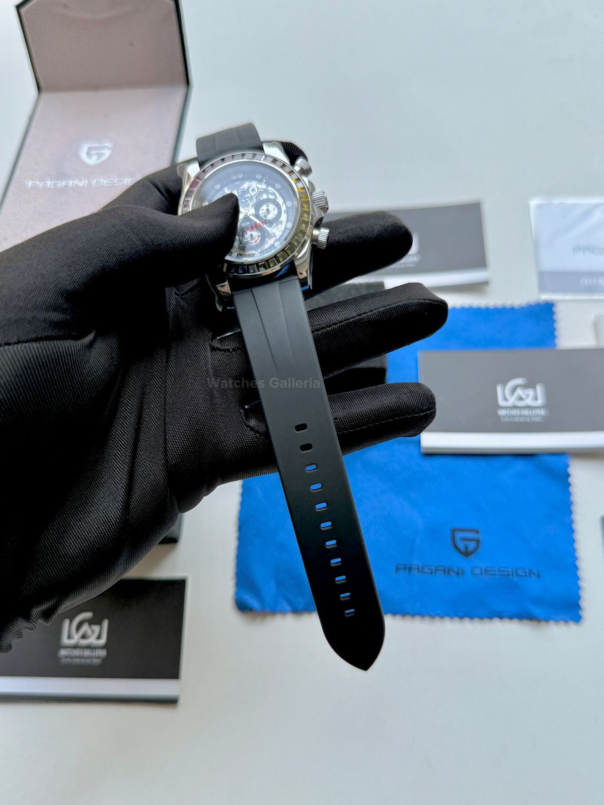 Pagani Design Rainbow Skeleton Automatic PD1653 (Silicon) Pagani Design in Pakistan