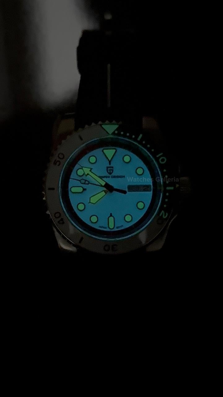 Pagani Design PD1726 Mini Gundam Limited Edition Automatic Watch – Sapphire Crystal, Seiko NH36A, Ceramic Bezel