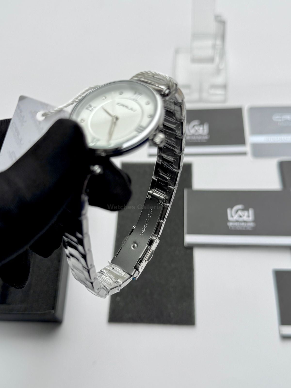 Crrju 2178 Ladies Watch Quartz (Silver) CRRJU Watch Pakistan