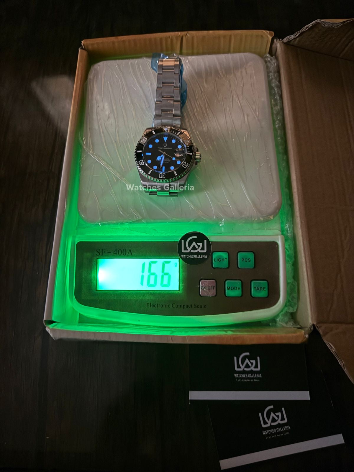Pagani Design Submariner 43mm Automatic (Black Dial) PD1639 Watches Galleria