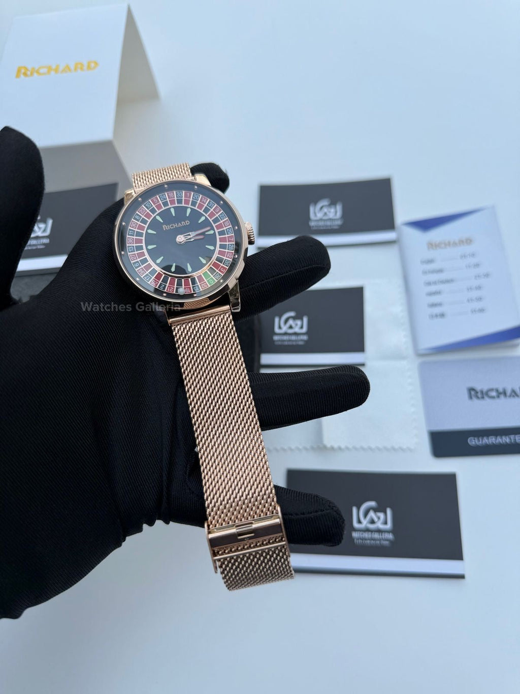 Richard Casino Automatic (Mesh Bracelet) RH002 Watches Galleria