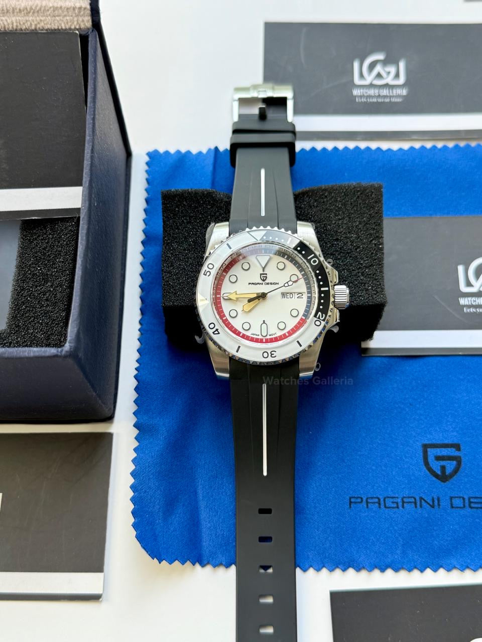 Pagani Design PD1726 Mini Gundam Limited Edition Automatic Watch – Sapphire Crystal, Seiko NH36A, Ceramic Bezel