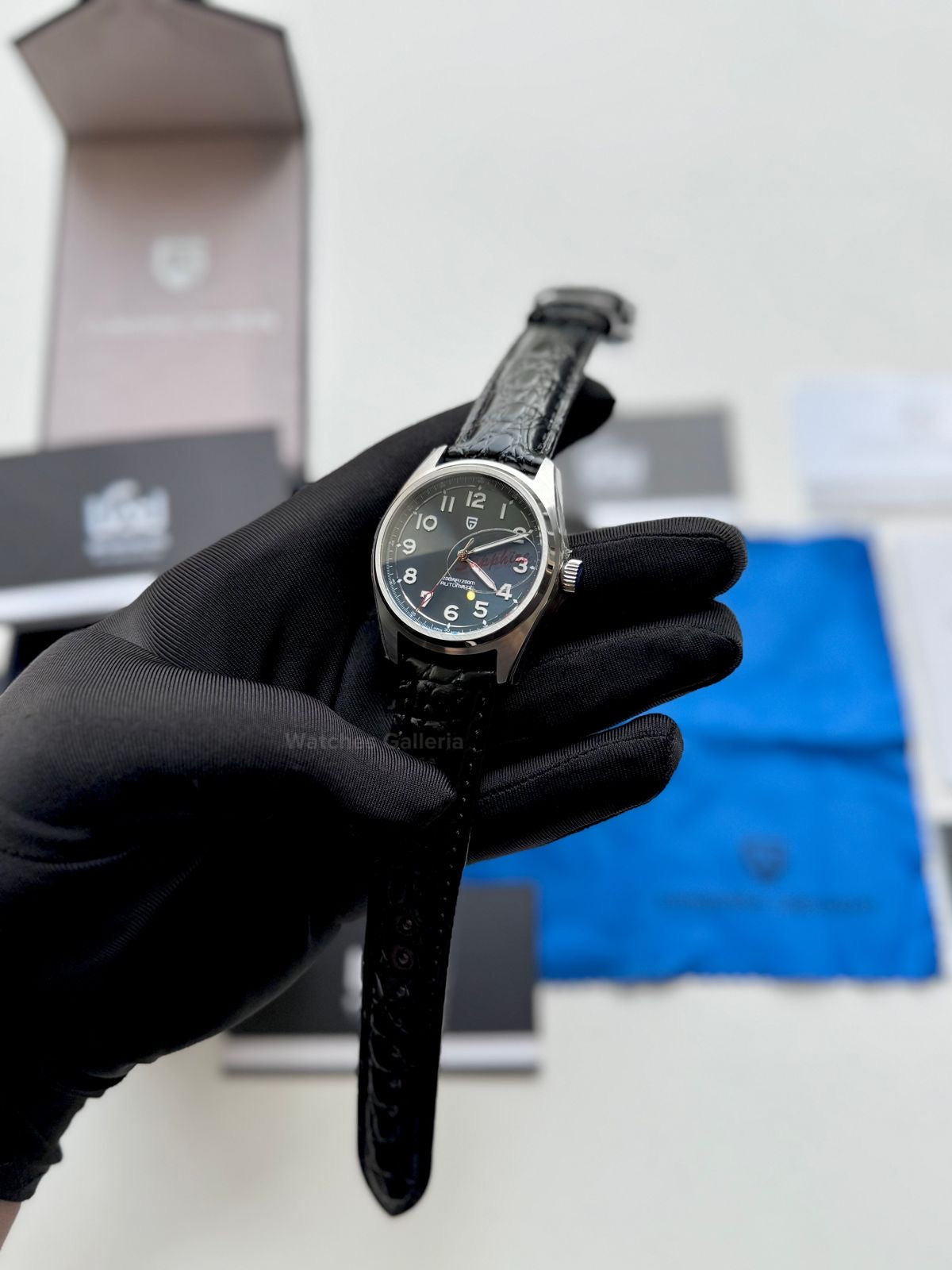 Pagani Design PD1717 Spirit Pilot (Blue/Black Leather Exclusive) Pagani Design in Pakistan