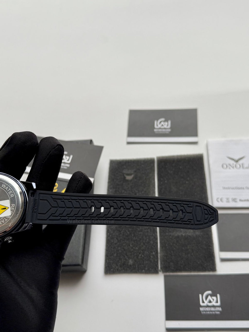 Onola Chronofighter ON6858 (Black Blue) Onola Watch