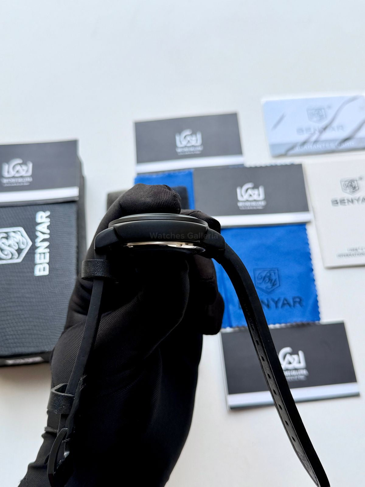 Benyar BY5121 Skeleton Automatic Watch (Black) Benyar in Pakistan