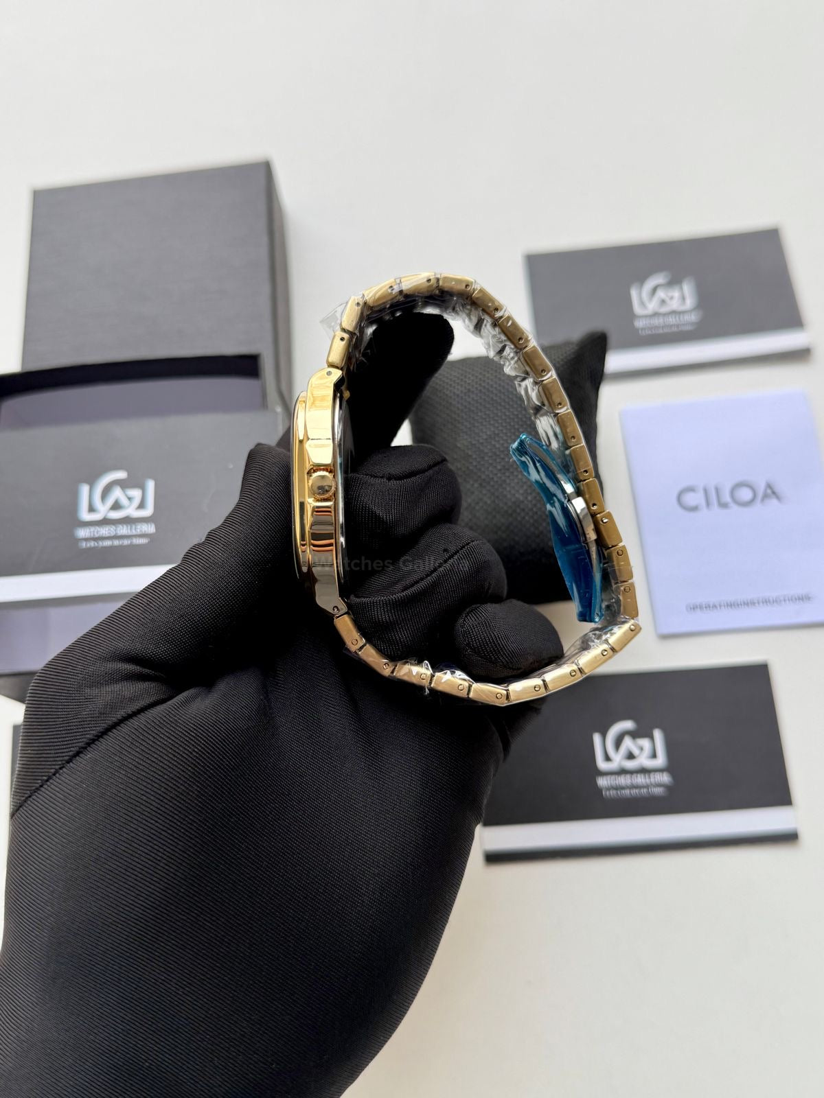 Ciloa Watch 513 Gold Square (Gold) Ciloa Watch in Pakistan