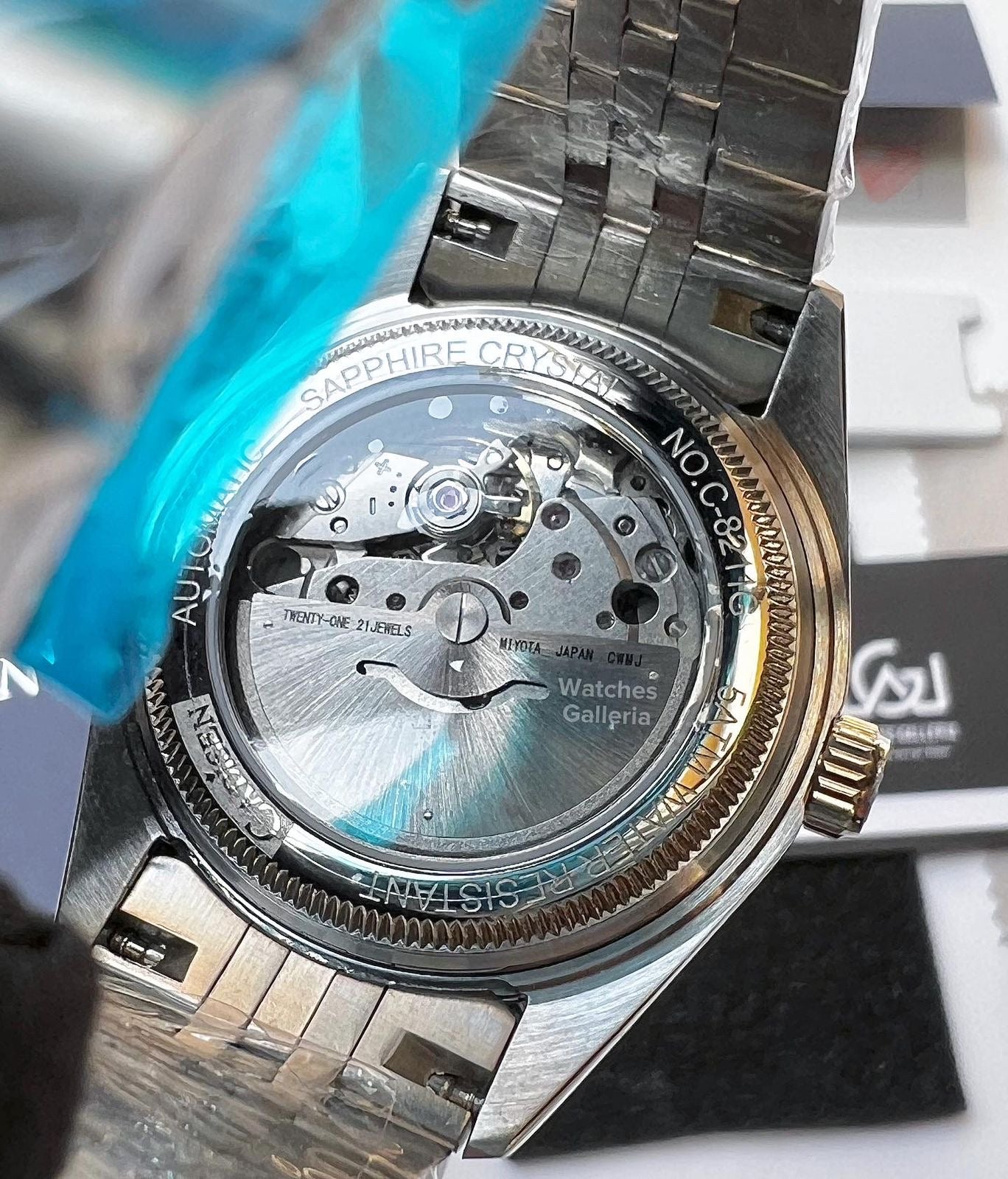 Cadisen Datejust Wimbeldon Automatic (Silver) C8211