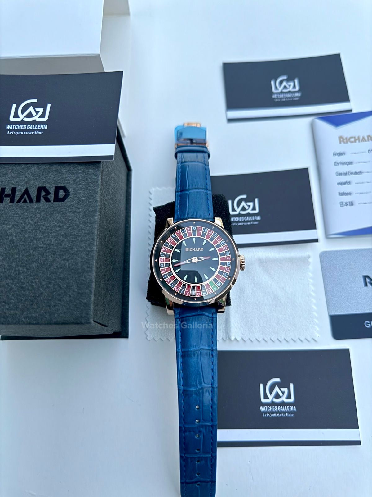 Richard Casino Automatic (Blue) RH002 Watches Galleria