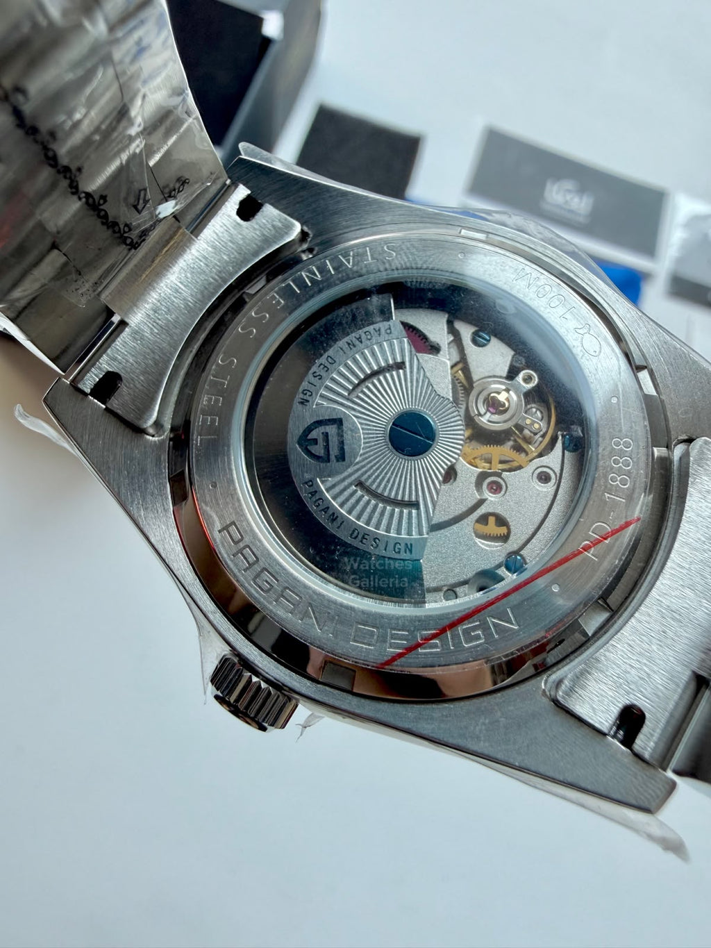 Pagani Design PD1888 Sky Dweller Oyster Blue Automatic GMT Watch for Men Sapphire Crystal Original Pagani Design Watch Pakistan