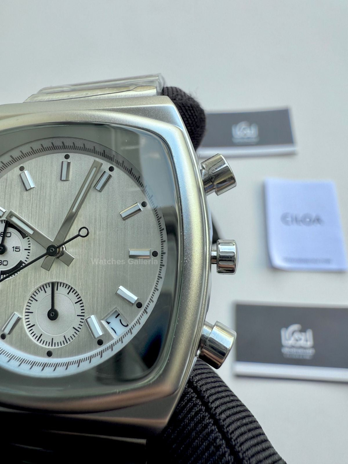Ciloa Chronograph Steel (Silver) ciloa501 Watches Galleria