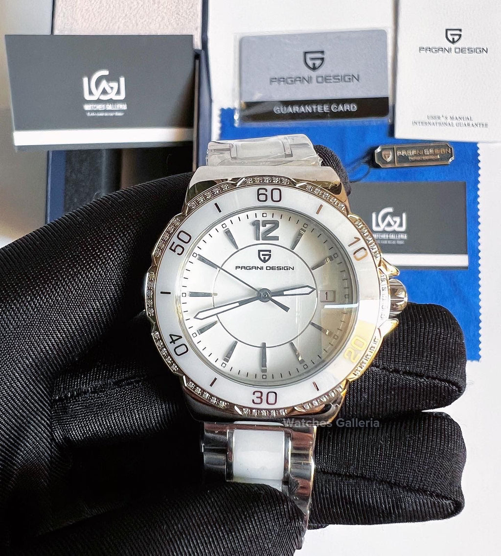 Pagani Design Ladies Watch (Silver White) (Discontinued) CX2555