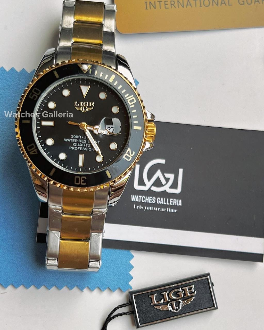 Lige Submariner Quartz (Two Tone) LG10045