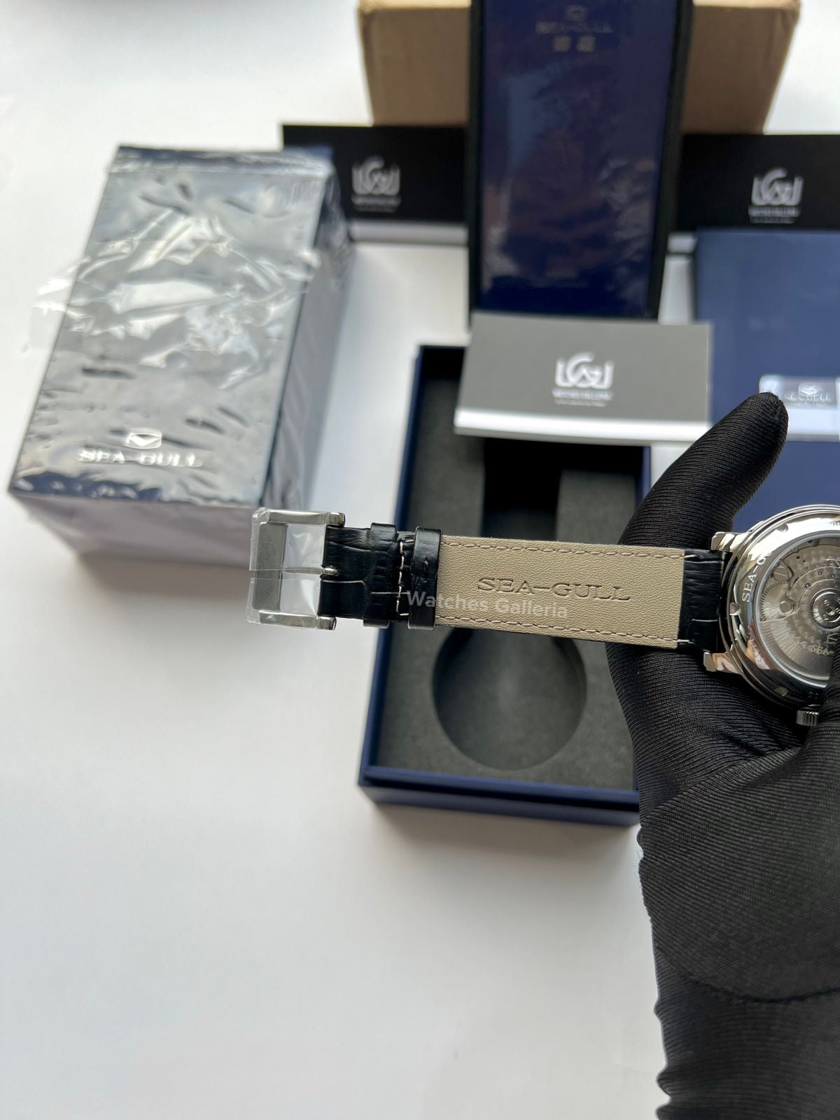 Seagull Flywheel Automatic Mechanical Watch D819622 Watches Galleria