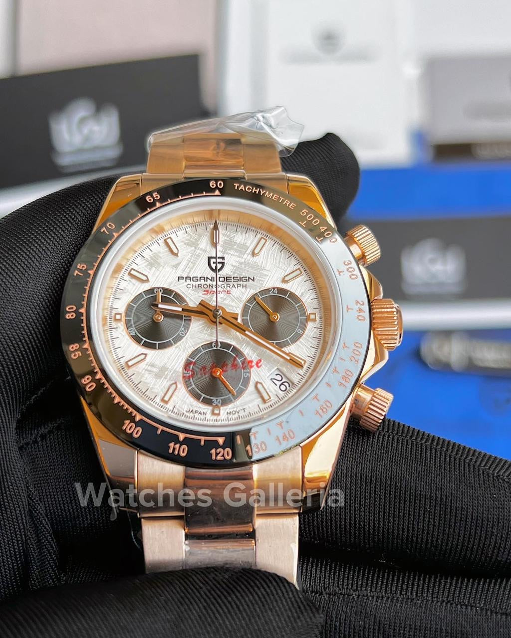 Pagani Design Daytona Quartz (Rose Gold) PD1644