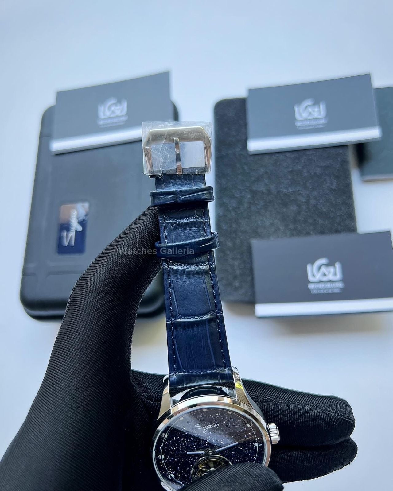 Sugess Tourbillon Master Automatic (Blue) SU8230STRF Watches Galleria