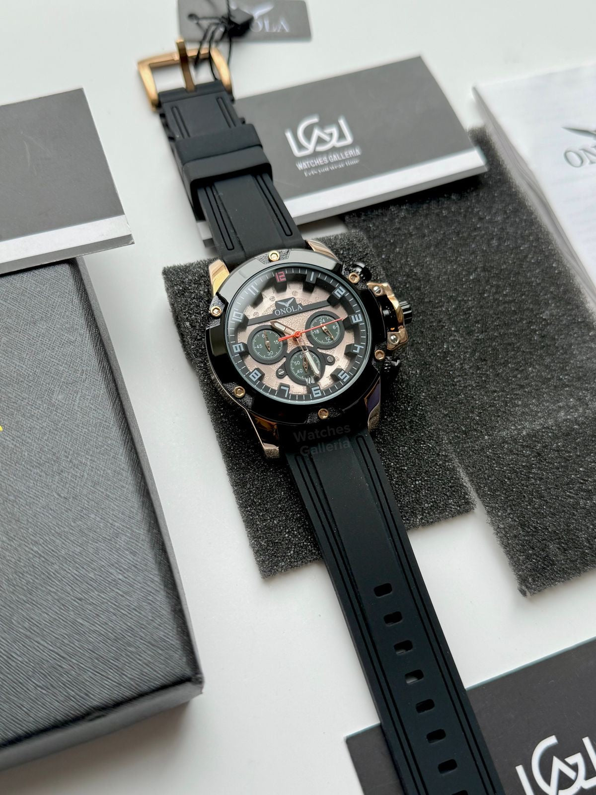 Onola Chronofighter ON6858 (Black Gold) Onola Watch