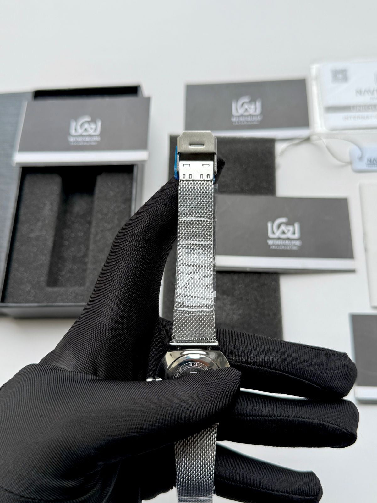 Naviforce NF5005 Women Watch Quartz (Silver) Naviforce Watch in Pakistan