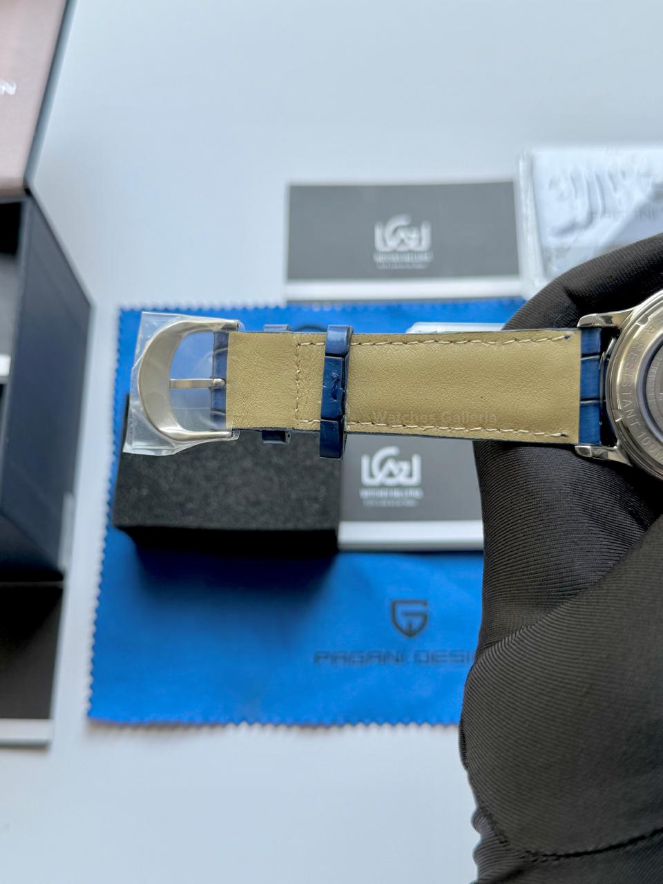Pagani Design PD2770 Cocktail Automatic Watch Blue Dial – Luxury Men’s Mechanical Dress Watch in Pakistan | Watches Galleria