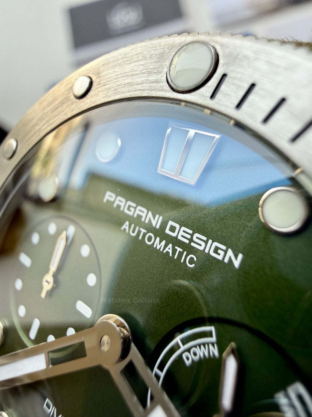 Pagani Design PD1767 Submersible Automatic (Green) Pagani Design Watch in Pakistan