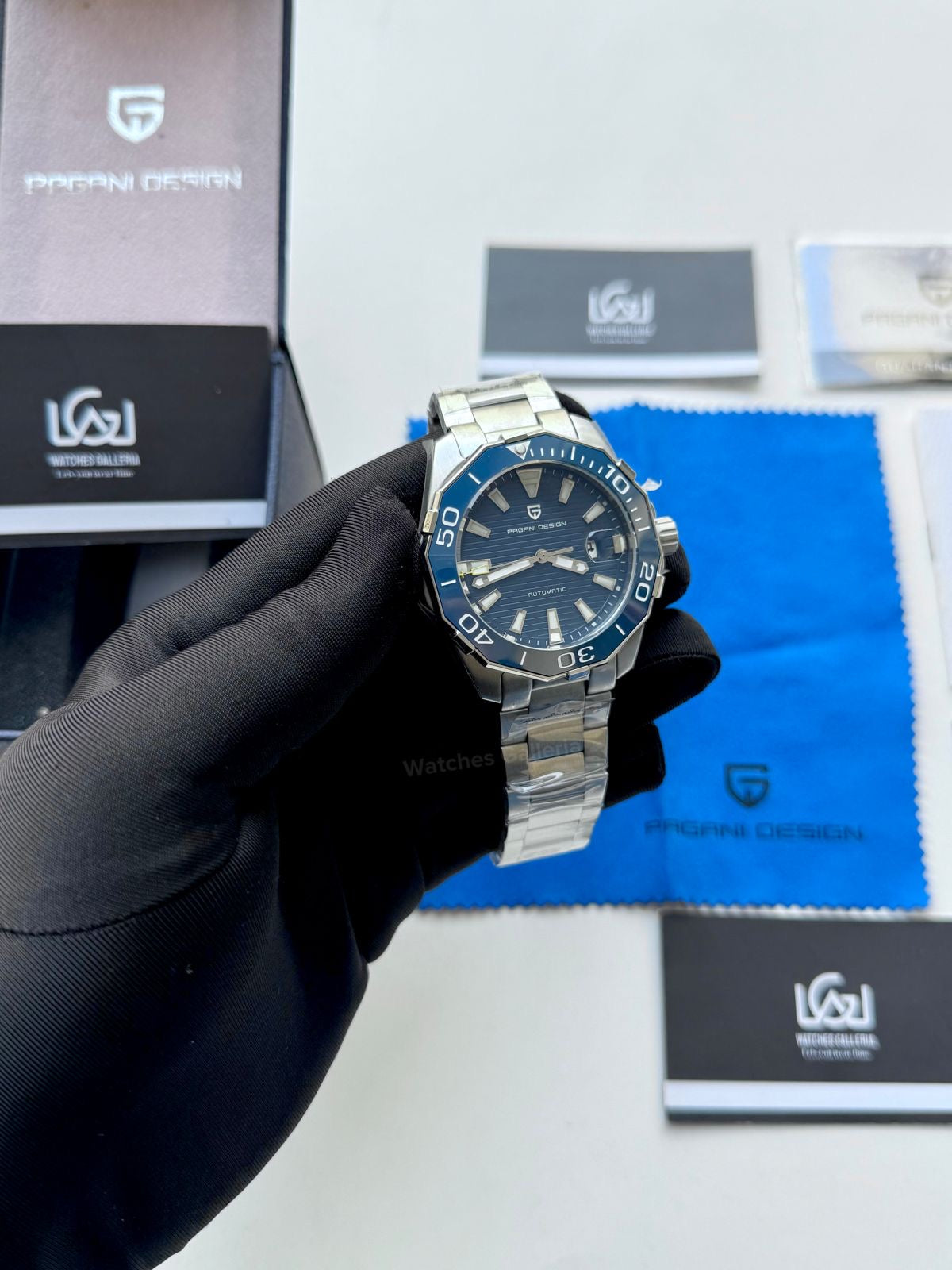 Pagani Design PD1617 Aquaracer Automatic (Blue) Pagani Design in Pakistan