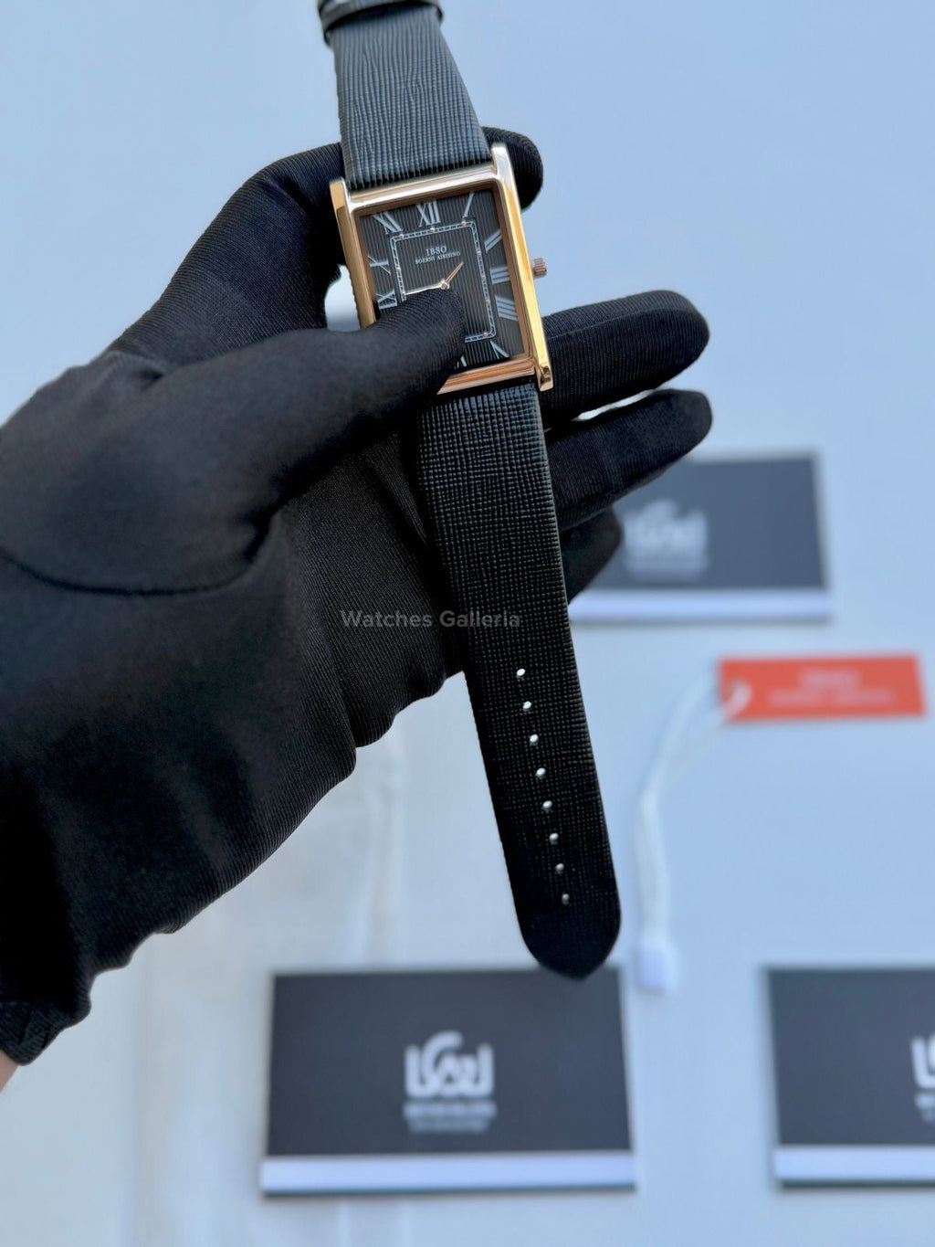 IBSO Tank Watch (Black) IBSO2232 Watches Galleria