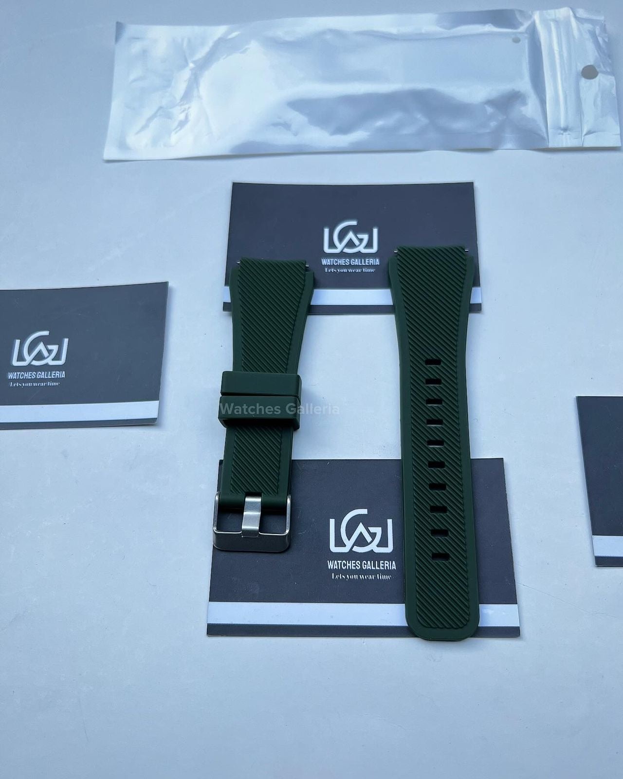 Silicon Straps for Samsung S3 Watch & Huawei GT 46mm (Green)