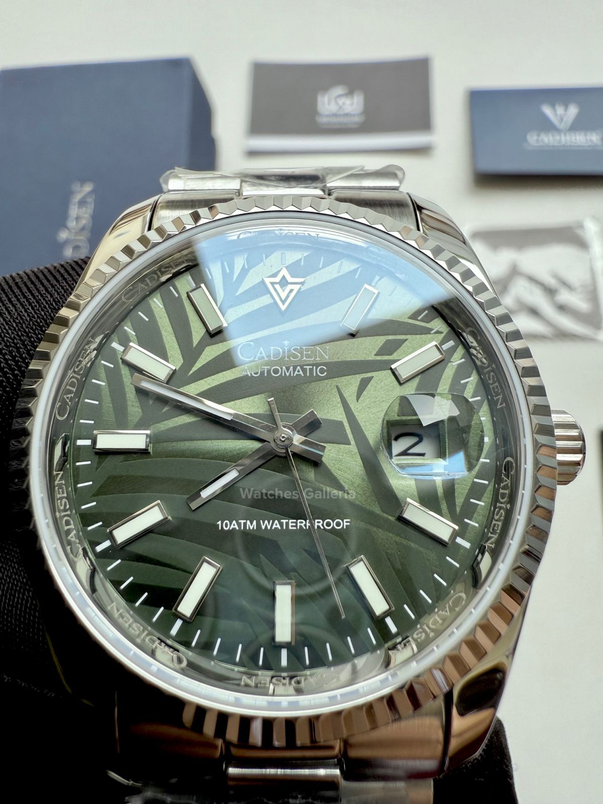 Cadisen Datejust Palm Dial Automatic C8198 Watches Galleria
