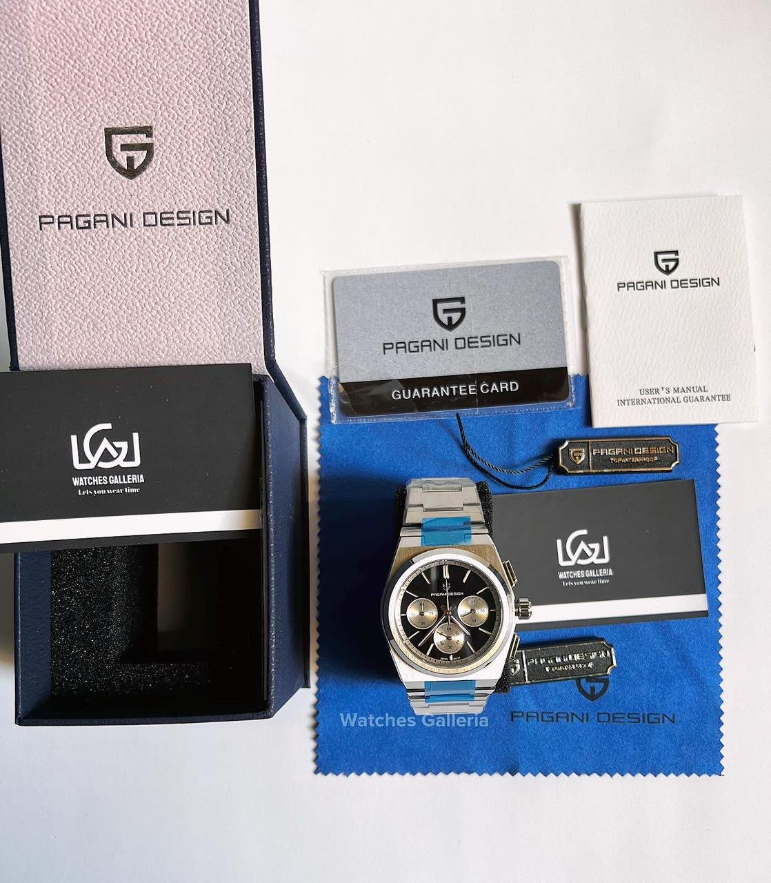 Pagani Design PRX Chronograph Quartz (Black) PD1761