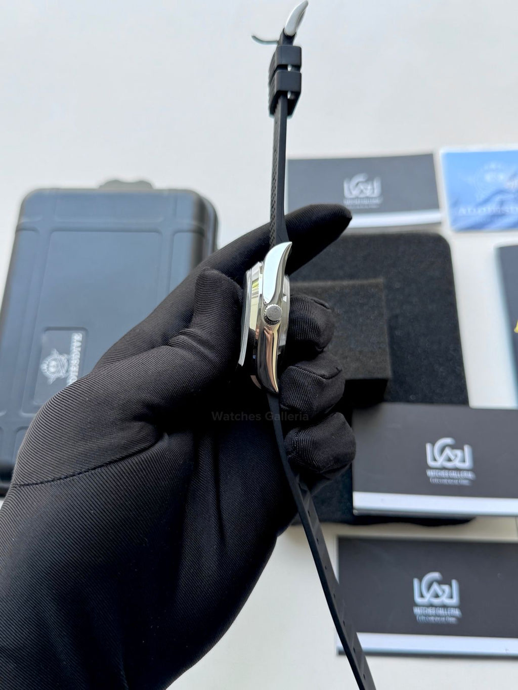 Addiesdive AD2118 Omiwatari Blue Silicon “Ice Blue” Addiesdive Watch in Pakistan