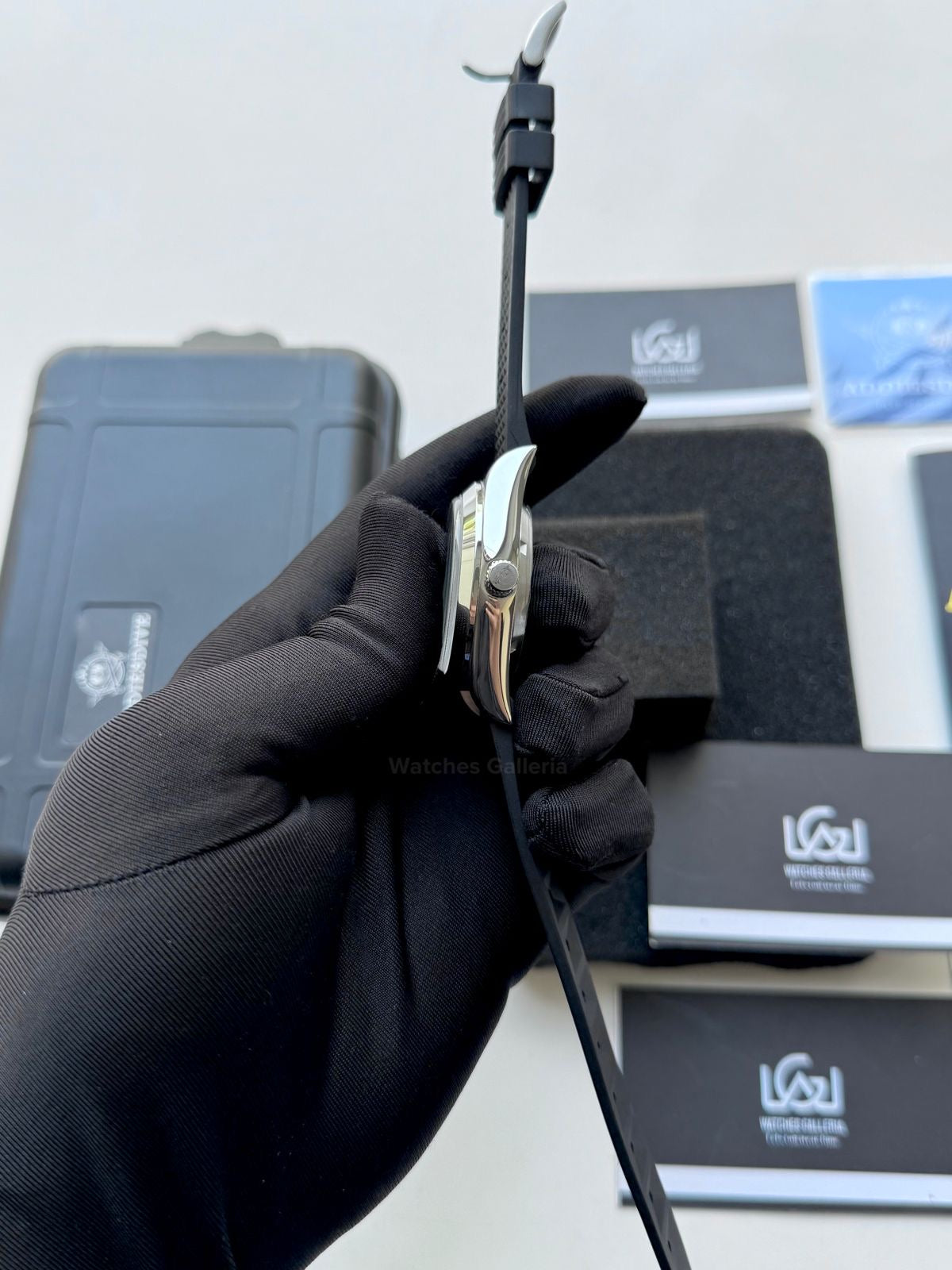 Addiesdive AD2118 Omiwatari Blue Silicon “Ice Blue” Addiesdive Watch in Pakistan