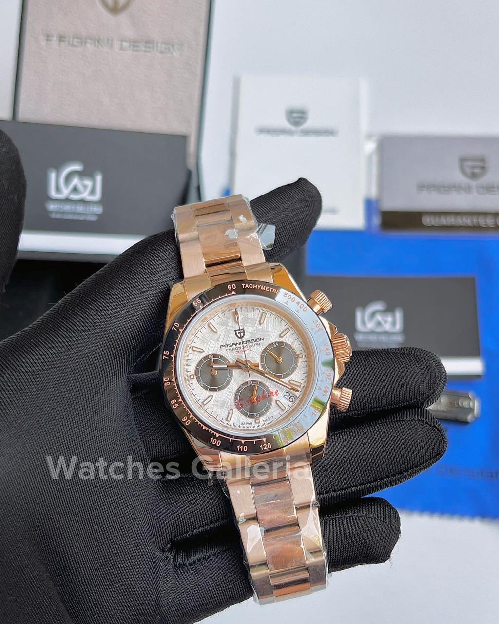 Pagani Design Daytona Quartz (Rose Gold) PD1644