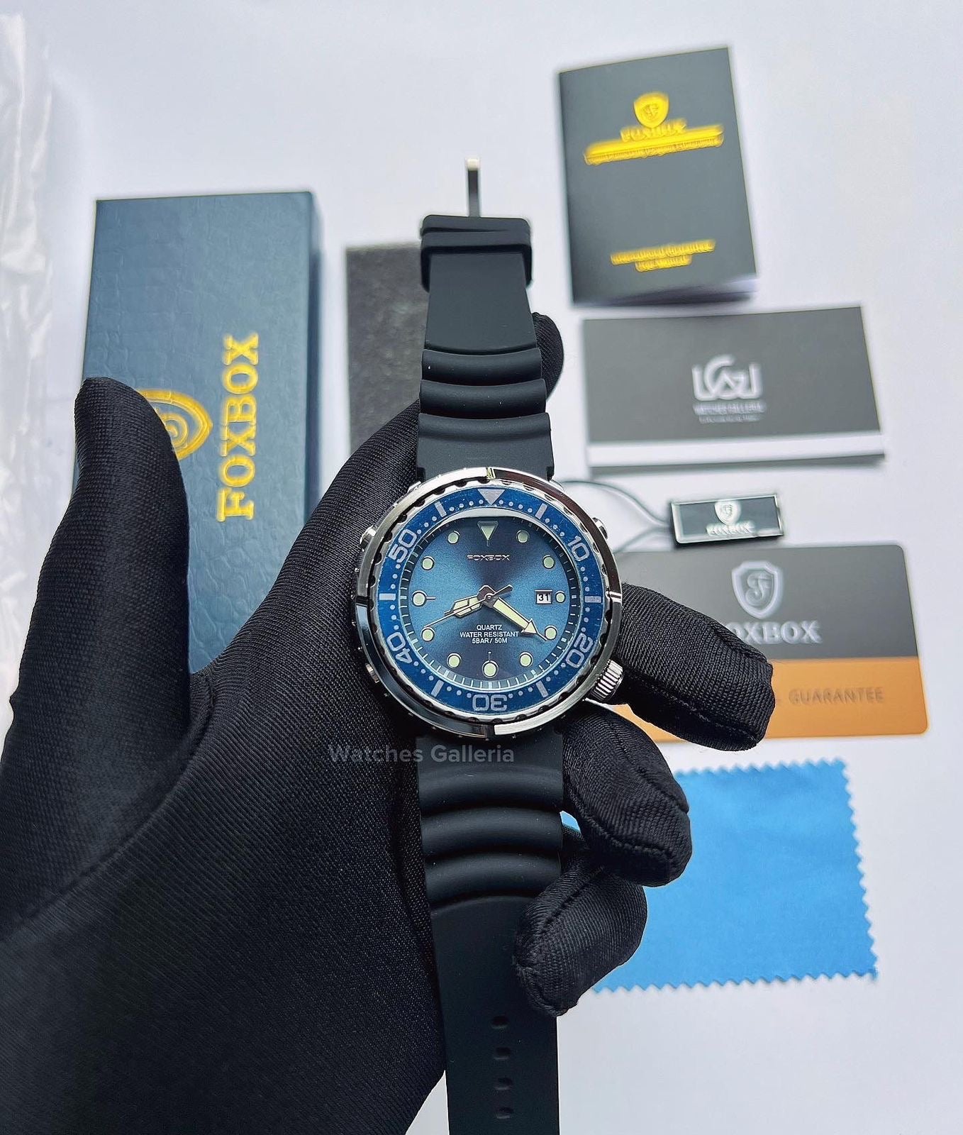 Foxbox Tuna Quartz (Blue) FB0024