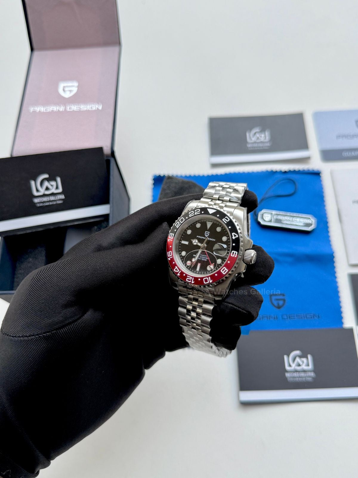 Pagani Design GMT Master II Automatic (Coke) Pearl DG5833 PD1662