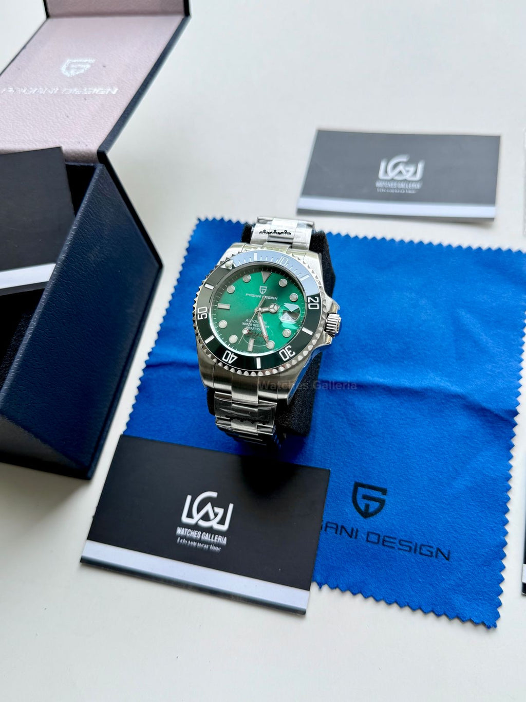 Pagani Design Watch PD1639 Submariner Automatic (Hulk) Pagani Design in Pakistan