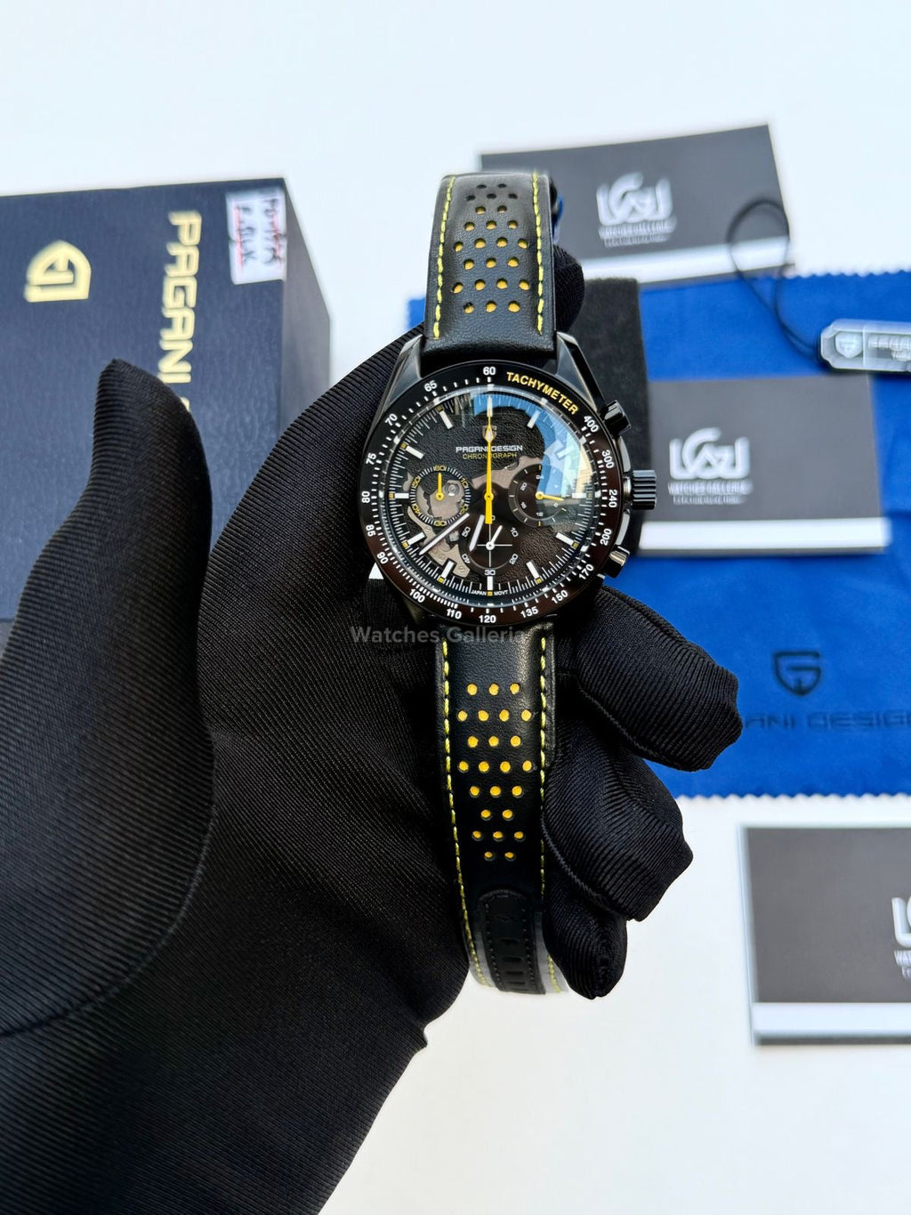 Pagani Design Speedmaster Dark Side of the Moon Apollo 8 Quartz PD1779 Watches Galleria