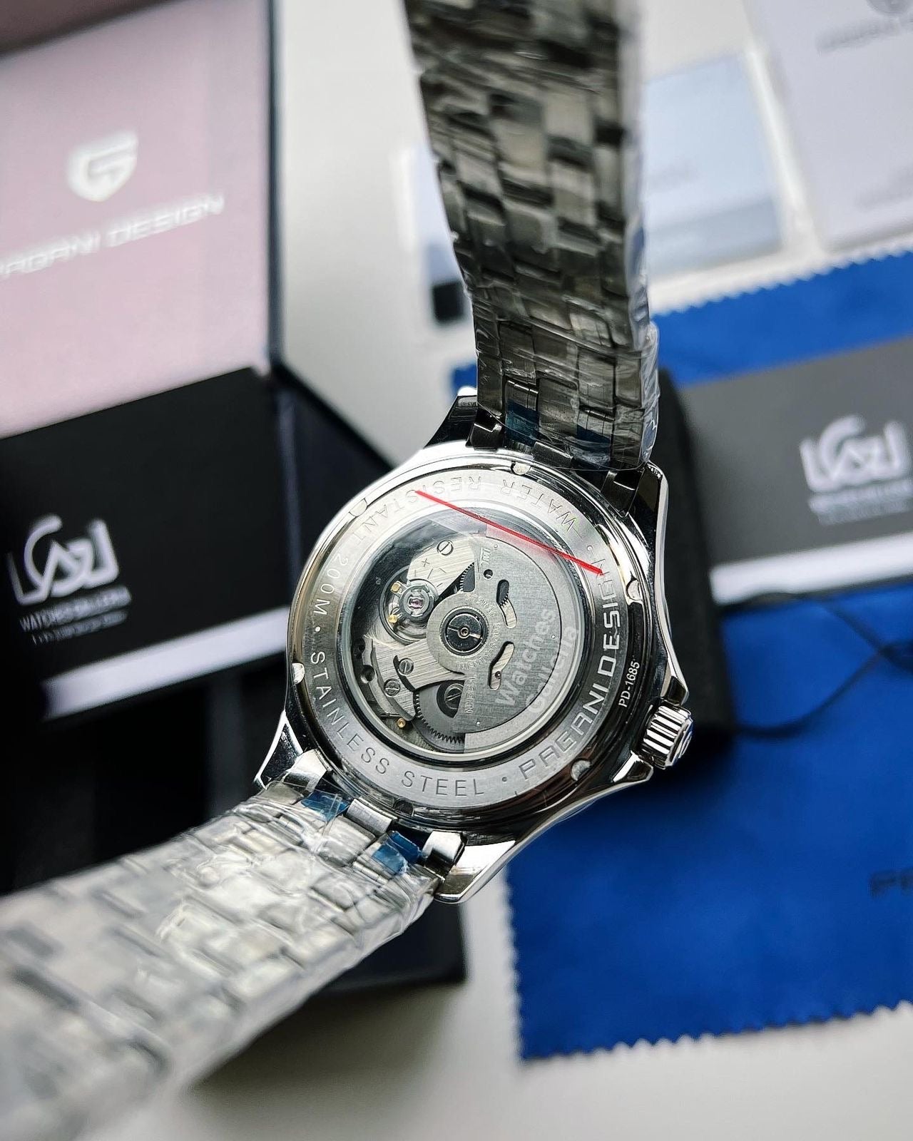 Pagani Design Seamaster Diver Automatic (White) PD1685