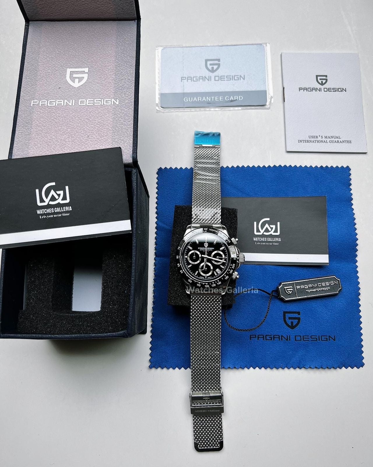 Pagani Design Daytona Quartz (Exclusive Mesh Strap) PD1664