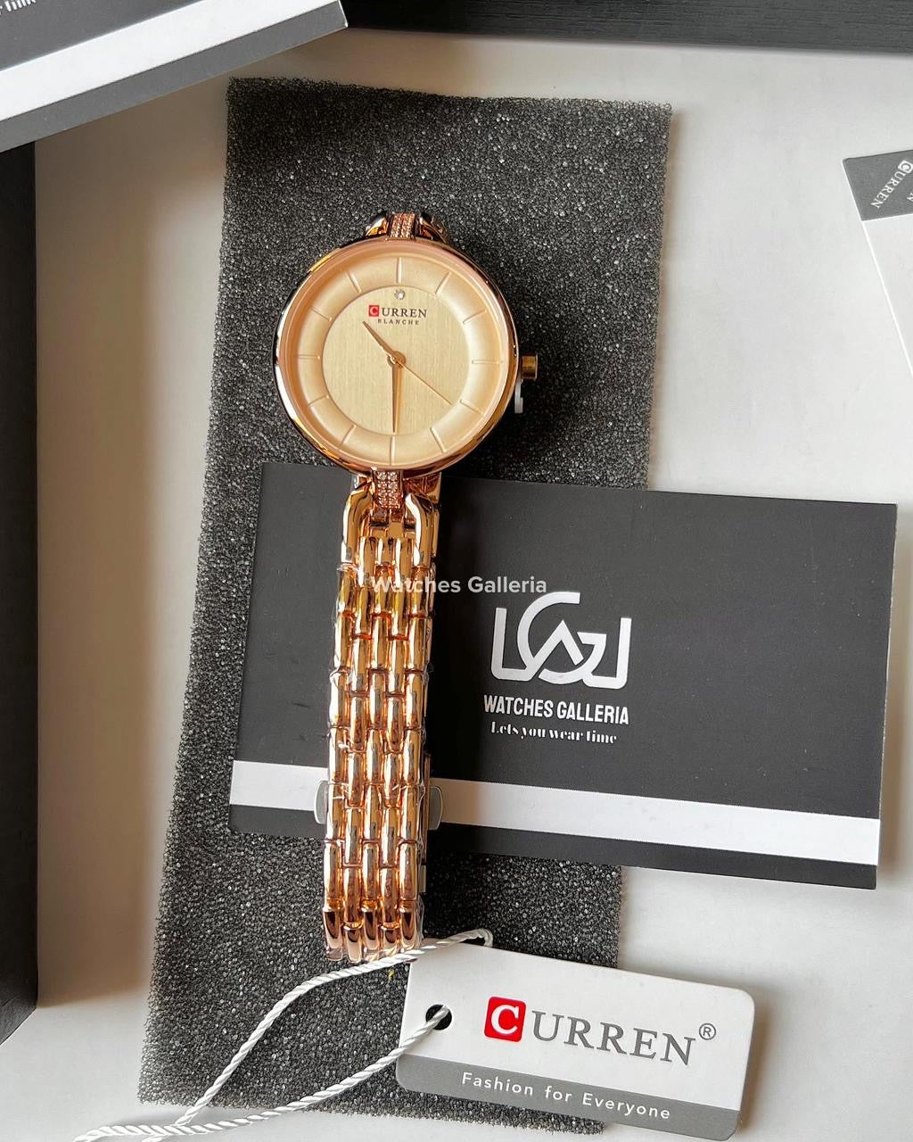 Curren Ladies Watch Quartz (Gold) C9052