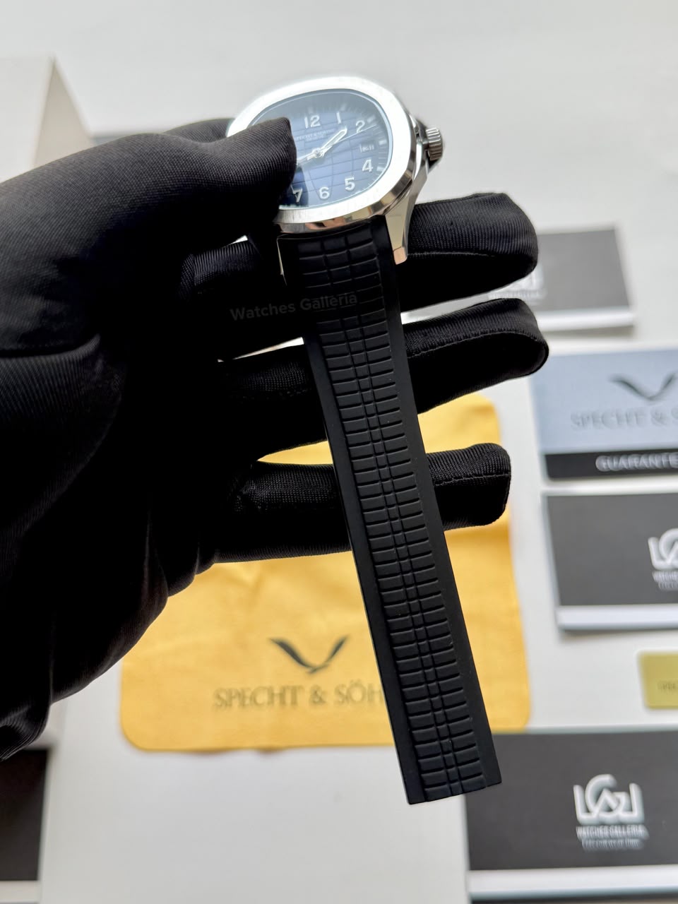 Specht & Sohne SP0008A1 Aquanaut Blue Automatic Watch for Men Sapphire Crystal Original Specht & Sohne Watch Pakistan