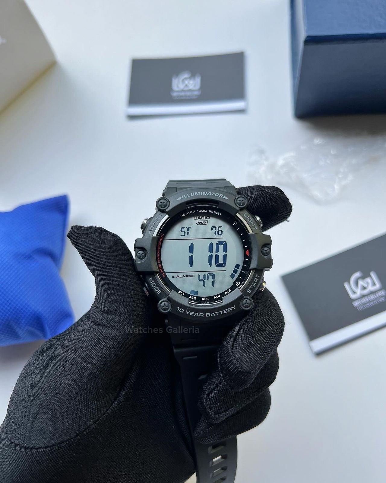 Casio Sports Digital Watch AE1500WH Watches Galleria