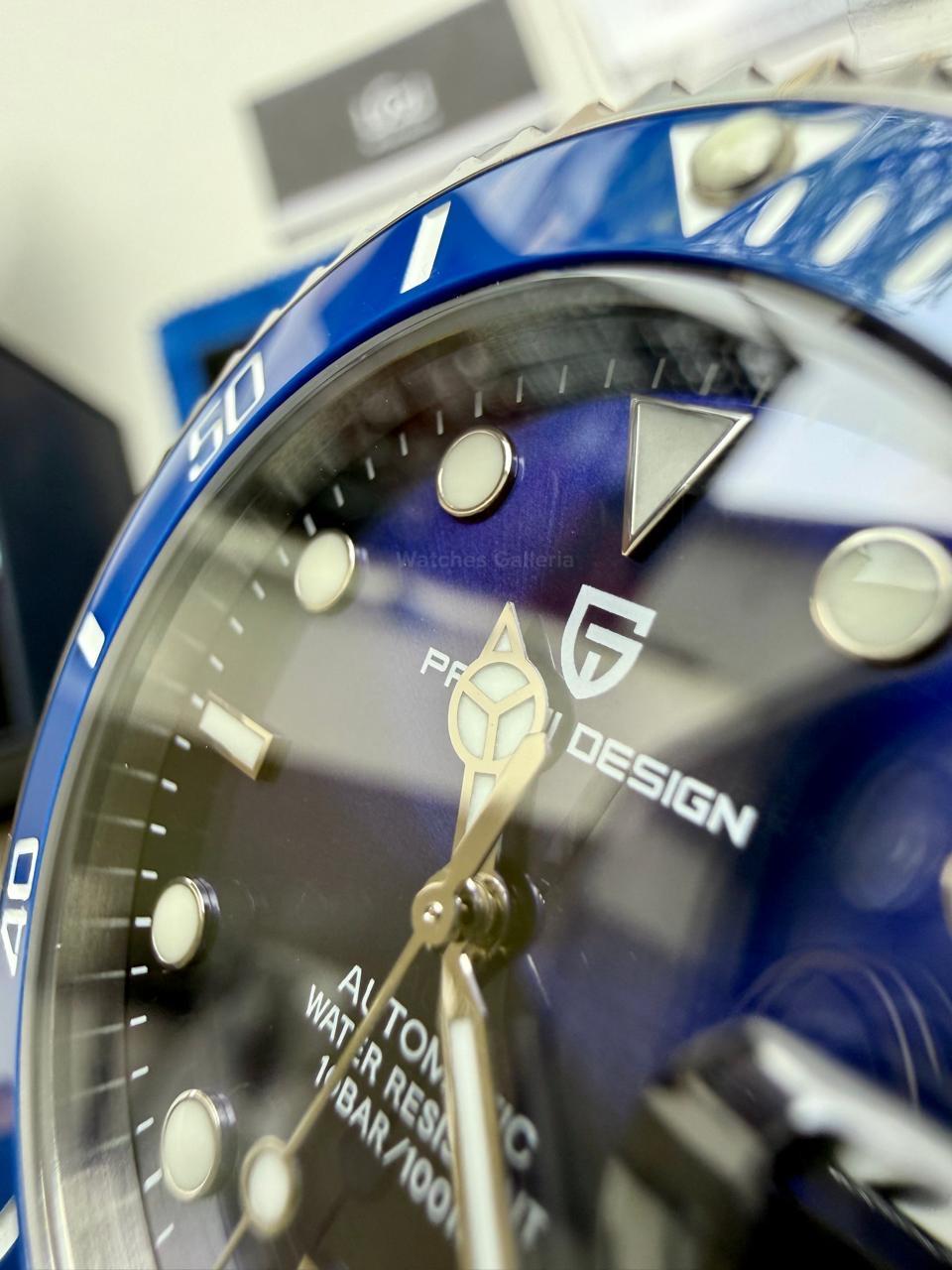 Pagani Design Watch PD1639 Submariner Automatic (Smurf) Pagani Design in Pakistan