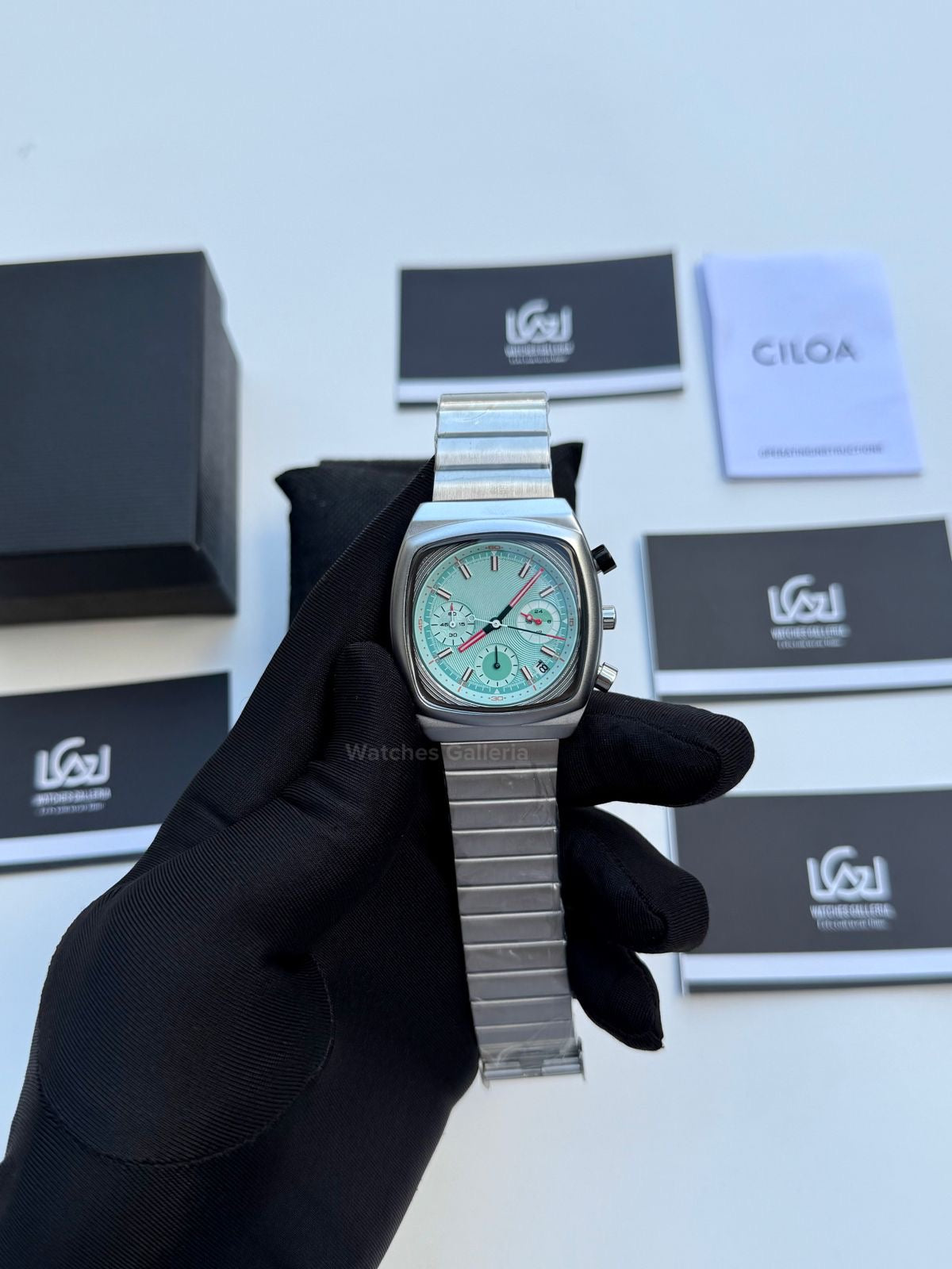 Ciloa Aqua Chronograph Steel Quartz ciloa501 Watches Galleria