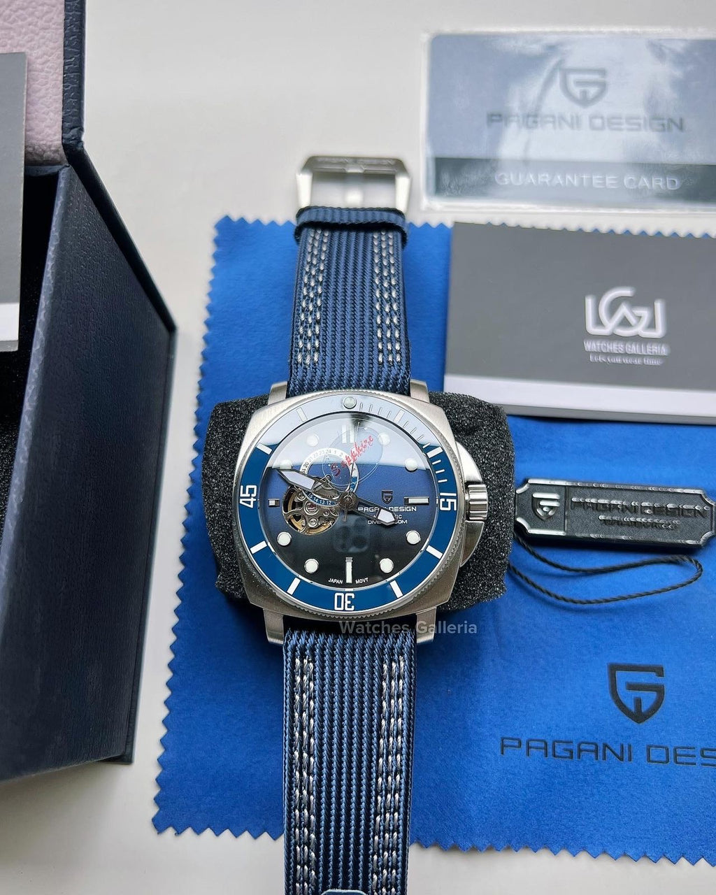 Pagani Design Submersible Blue Dial PD1736