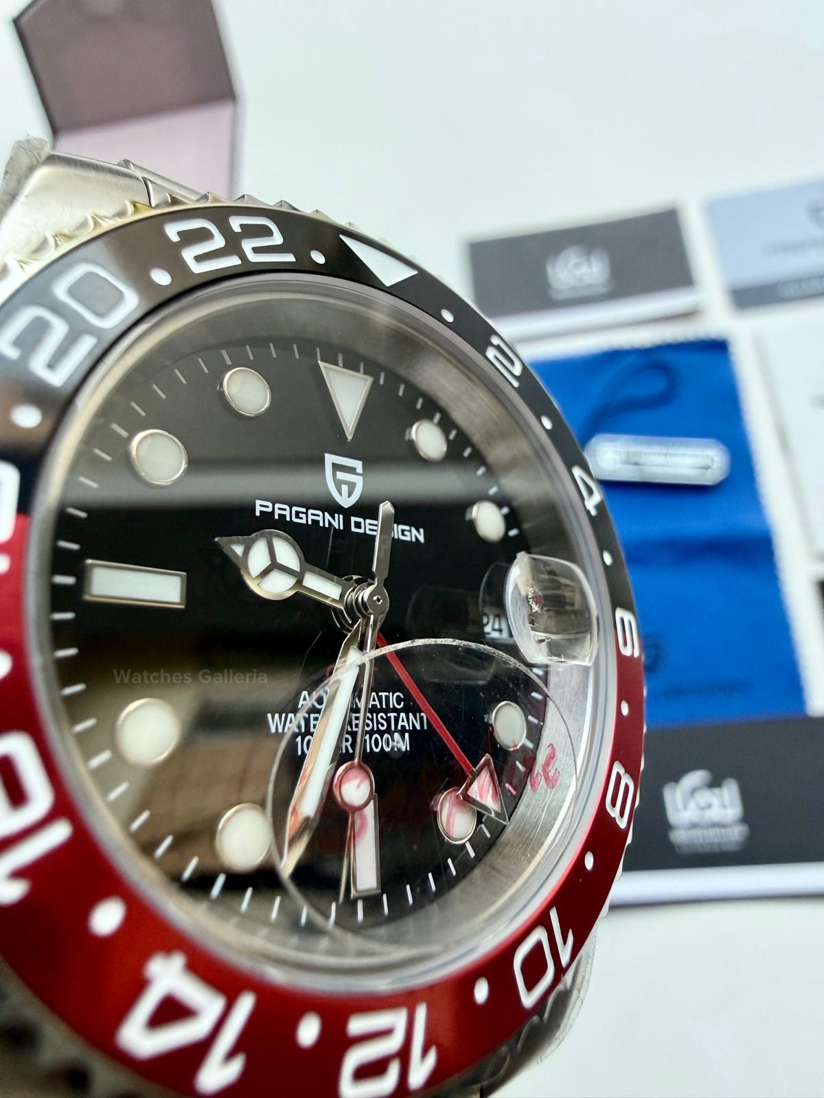 Pagani Design GMT Master II Automatic (Coke) Pearl DG5833 PD1662